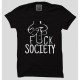 Fuck Society Attitude 100% Cotton Round Neck Half Sleeve  T-Shirt