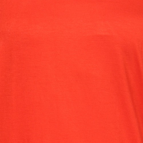 Orange Plain Women's Premium 100% Cotton Tank-Tops