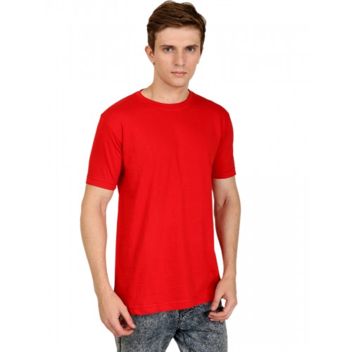 Shopping Monster Red Premium 100% Cotton T shirt