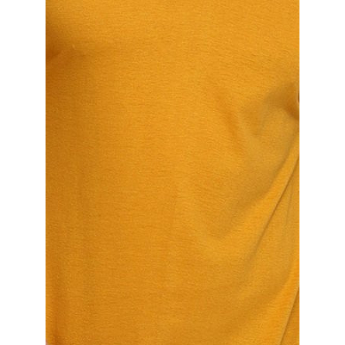Shopping Monster Mustard Yellow Premium 100% Cotton T shirt