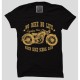 Design Of The Week ( No Bike NO Life )100% Cotton Half Sleeve Desi Round Neck T-Shirt