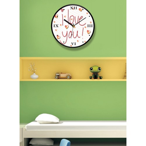 I Love You Valentine Wall Clocks