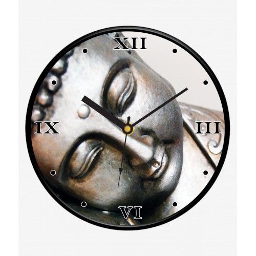 Lord Buddha Premium Printed Religious Wall Clock 