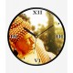 Lord Buddha Religious Wall Clock 
