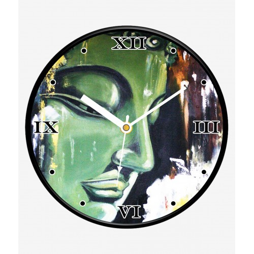 Lord Buddha Premium Printed Religious Wall Clock
