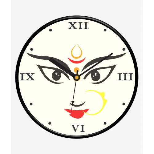 Durga Ma Religious Wall Clock