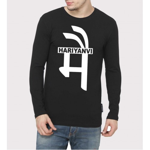 Mai Haryanavi Full Sleeve 100% Cotton Round Neck T shirt