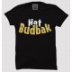 Hat Budbak 100% Cotton Half Sleeve Desi Round Neck T-Shirt