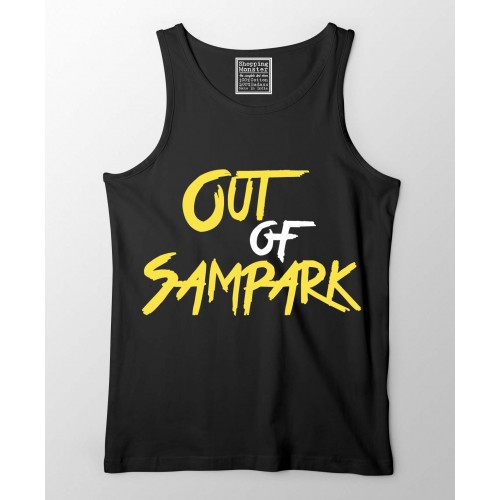Out Of Sampark 100% Cotton Desi Stretchable Tank Top
