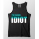 The Clever Idiot 100% Cotton Desi Stretchable Tank Top