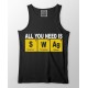 All You Need Is Swag 100% Cotton Desi Stretchable Tank Top