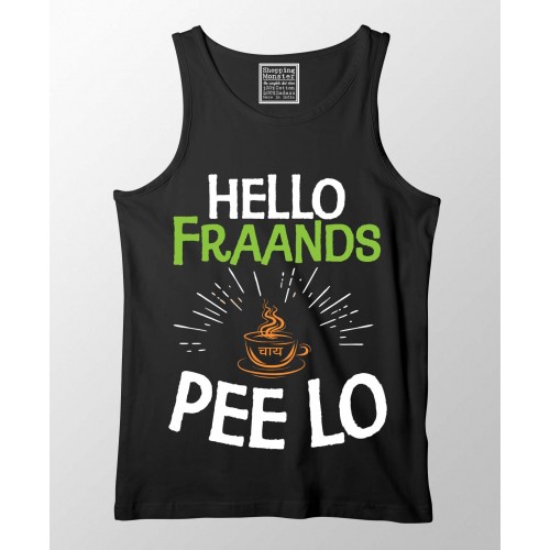 Friends Chay Pee Lo 100% Cotton Desi Stretchable Tank Top