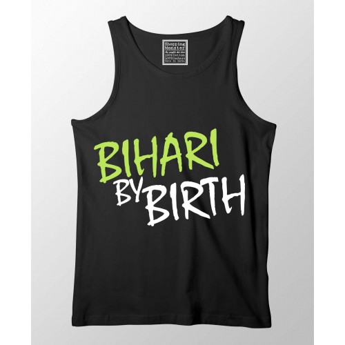 Bihari By Birth 100% Cotton Desi Stretchable Tank Top