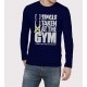 Single Taken AT The  Gym 100% Cotton Round Neck Gym Motivational Full Sleeve T Shirts