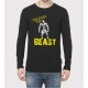 Unleash The Beast (Man) Gym Motivational Full Sleeve Round Neck T-Shirt 