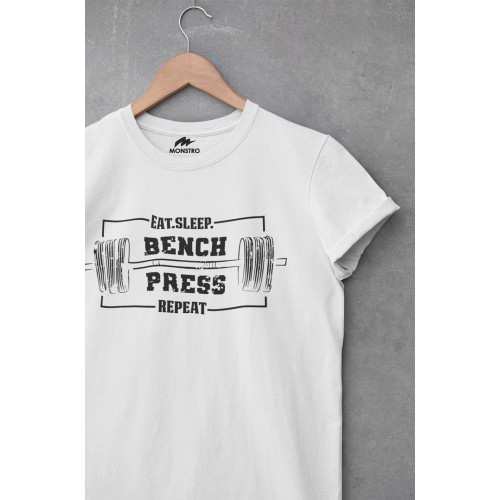 Eat Sleep Bench Press Repeat T Shirt
