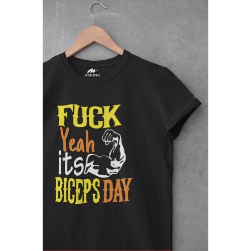 Fcuk Yeah Its Biceps Day T-Shirt 