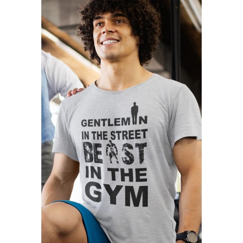 Gentleman In The Street Beast In The Gym T Shirt