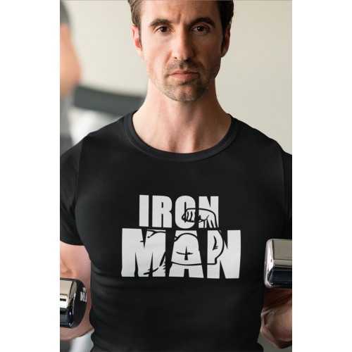 Iron Man Cotton T Shirt