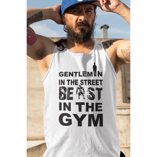 Gentleman In The Street Beast In The Gym Tank Top