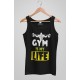 Gym is my life Cotton Tank Top