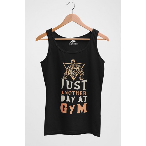 Just Another Day In Gym Cotton Vest