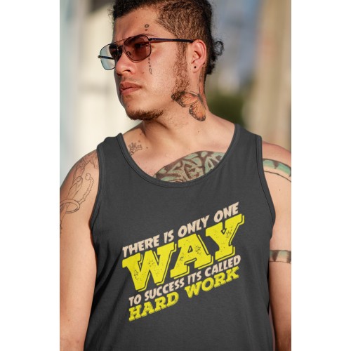 There is Only One Way Cotton Tank Top