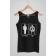 Your Boy Friend and Me Cotton tank top