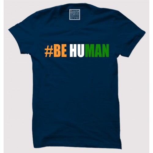 Be Human 100% Cotton Round Neck Men T Shirt
