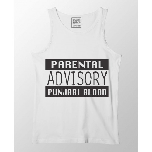 Punjabi Blood 100% Cotton Stretchable Punjabi Tank Top