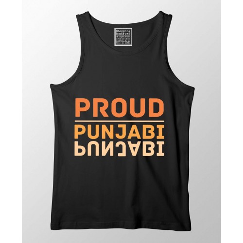 Proud Punjabi 100% Cotton Stretchable Punjabi Tank Top