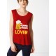 Beer Lover 100% Cotton Women Stretchable tank top/Vest