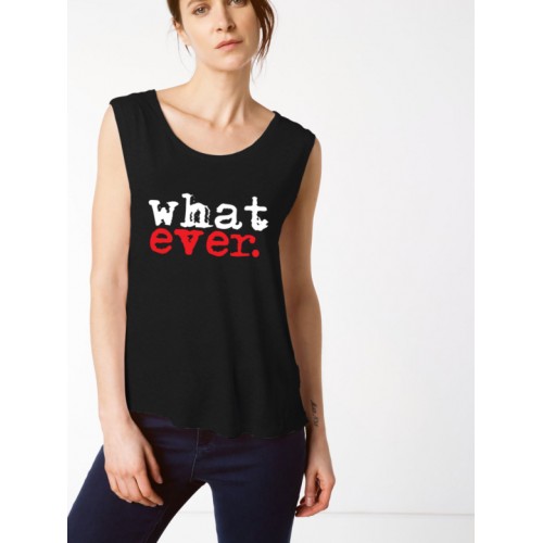 What Ever 100% Cotton Women Stretchable tank top/Vest