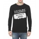 Legends Are Born In April Full Sleeve Round Neck T-Shirt