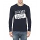 Legends Are Born In August Full Sleeve Round Neck T-Shirt
