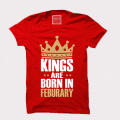 Kings Are Born In T-Shirt 