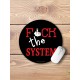 Fcuk The System Mouse Pad
