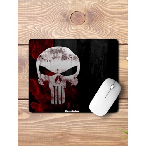 Red Skull Mouse Pad