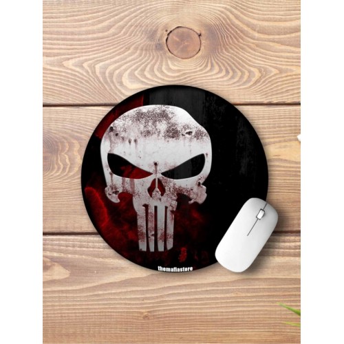 Red Skull Mouse Pad