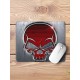 Silver Skull Mouse Pad