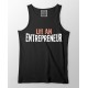 I Am An Entrepreneur Official Merchandise 100% Cotton Stretchable Tank Tops