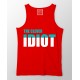 The Clever Idiots Official Merchandise 100% Cotton Stretchable Tank Tops