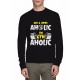 Not A Drink Aholic Gym Aholic Gym Motivational Full Sleeve 100% Cotton Round Neck T-Shirt 