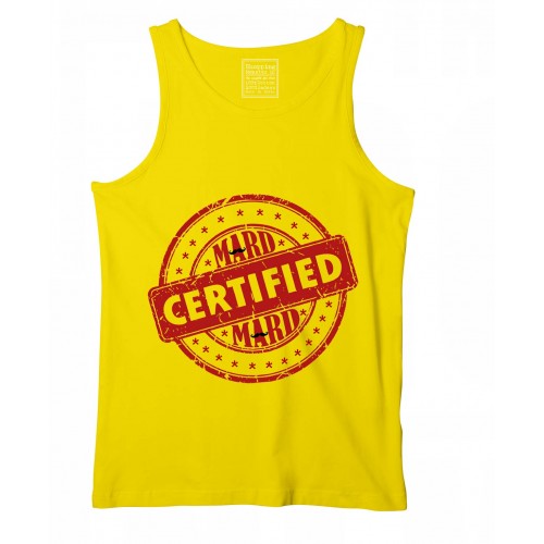 Mard Certified Gym Motivational Vest