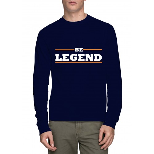 Be Legend Full Sleeve Round Neck T-Shirt