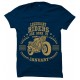 Legendary Riders Are Born In January  Round Neck T-Shirt