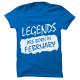 Legends Are Born In Februay Round Neck T-Shirt