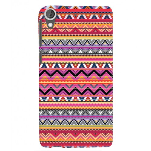 Shopping Monster Aztec HTC_820 Printed Cover Case_01