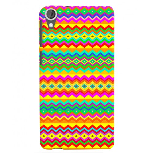 Shopping Monster Aztec HTC_820 Printed Cover Case_02