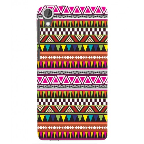Shopping Monster Aztec HTC_820 Printed Cover Case_08